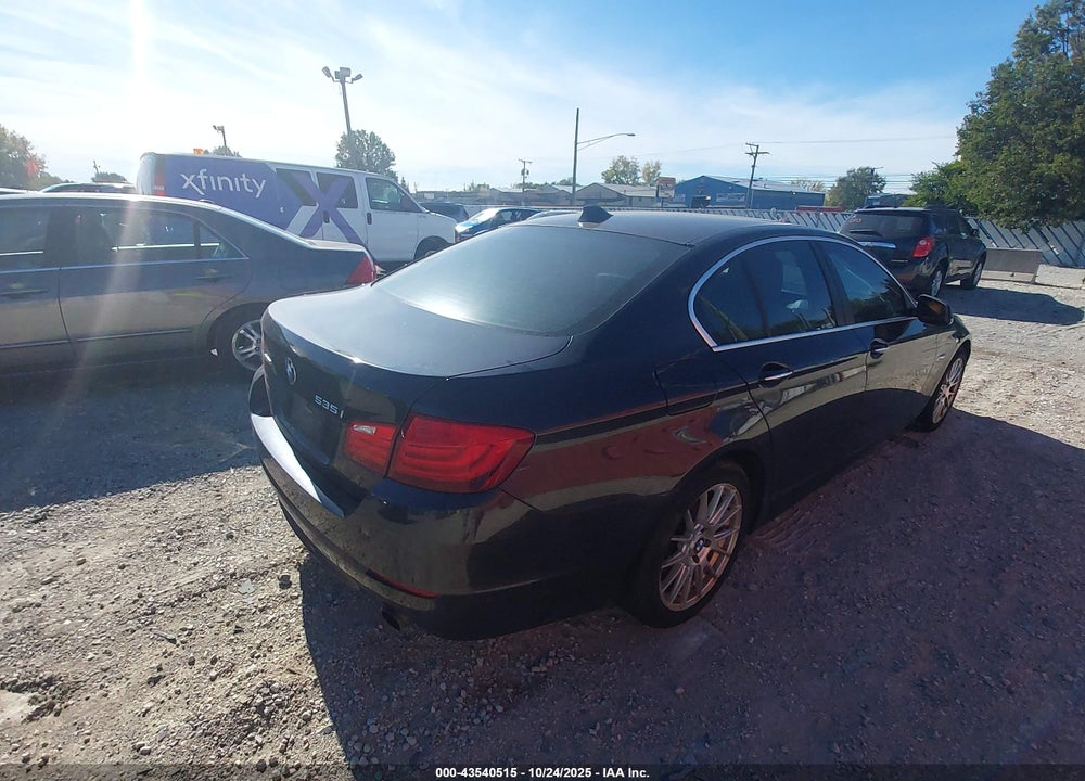 2013 BMW 5 SERIES VIN: WBAFU7C54DDU69442