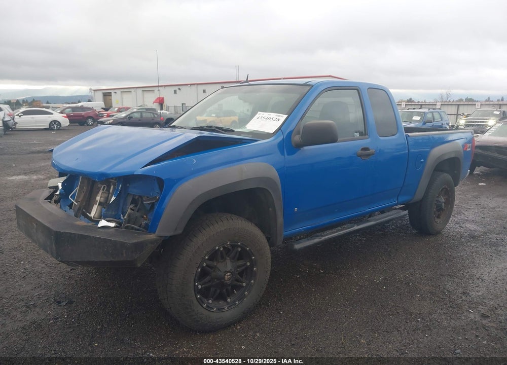 2007 CHEVROLET COLORADO LT VIN: 1GCDT19E978120856