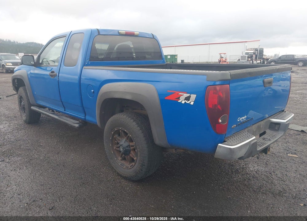 2007 CHEVROLET COLORADO LT VIN: 1GCDT19E978120856