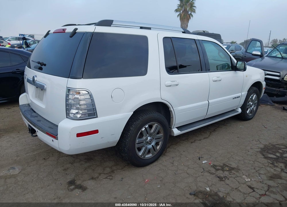 2007 MERCURY MOUNTAINEER VIN: 4M2EU38EX7UJ15911