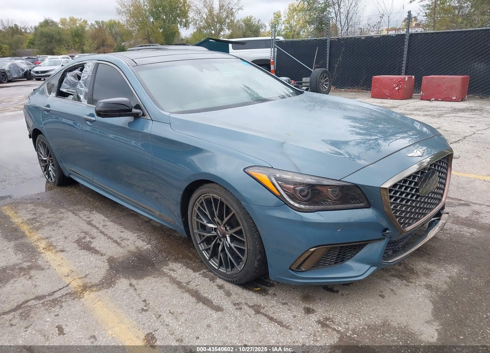 2019 GENESIS G80 3.3T SPORT VIN: KMHGN4JB6KU290081