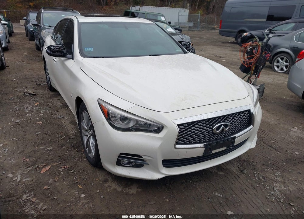 2016 INFINITI Q50 3.0T PREMIUM VIN: JN1EV7AR2GM340544