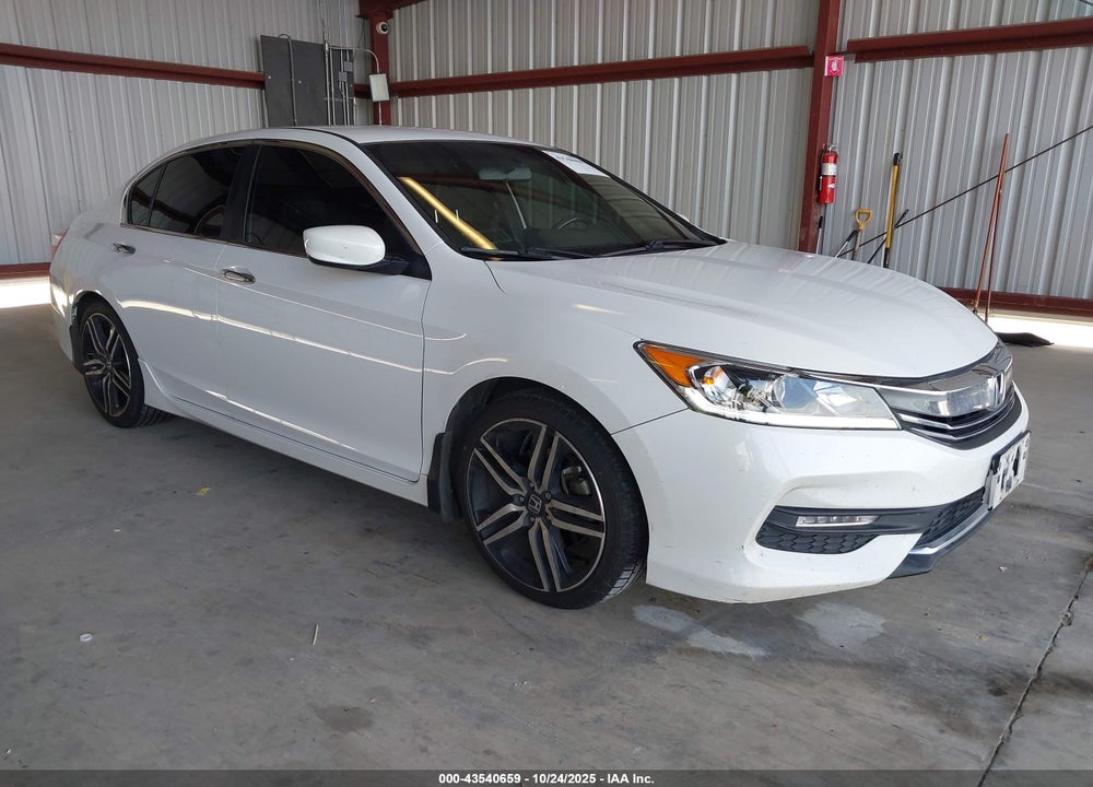2016 HONDA ACCORD SPORT VIN: 1HGCR2F58GA017832
