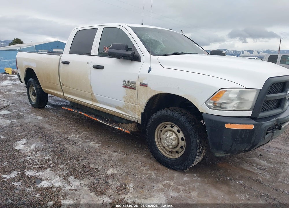 2013 RAM 2500 TRADESMAN VIN: 3C6TR5HT2DG568936