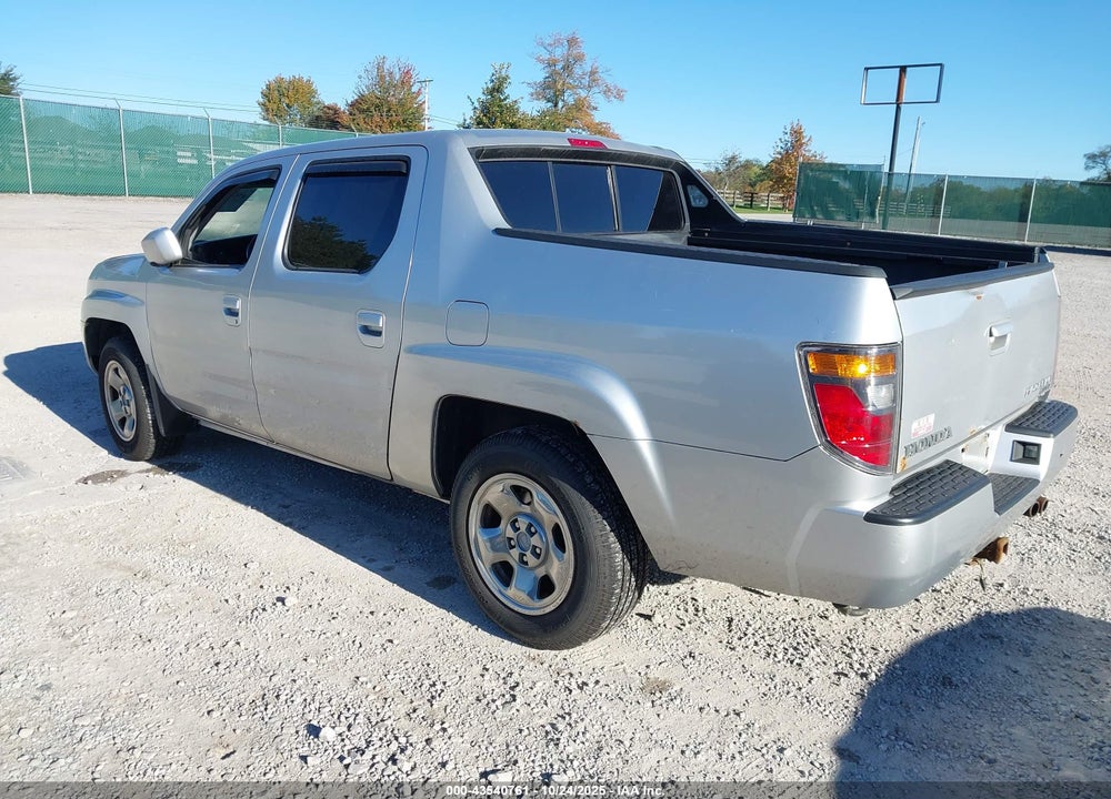 2007 HONDA RIDGELINE VIN: 2HJYK16497H533592