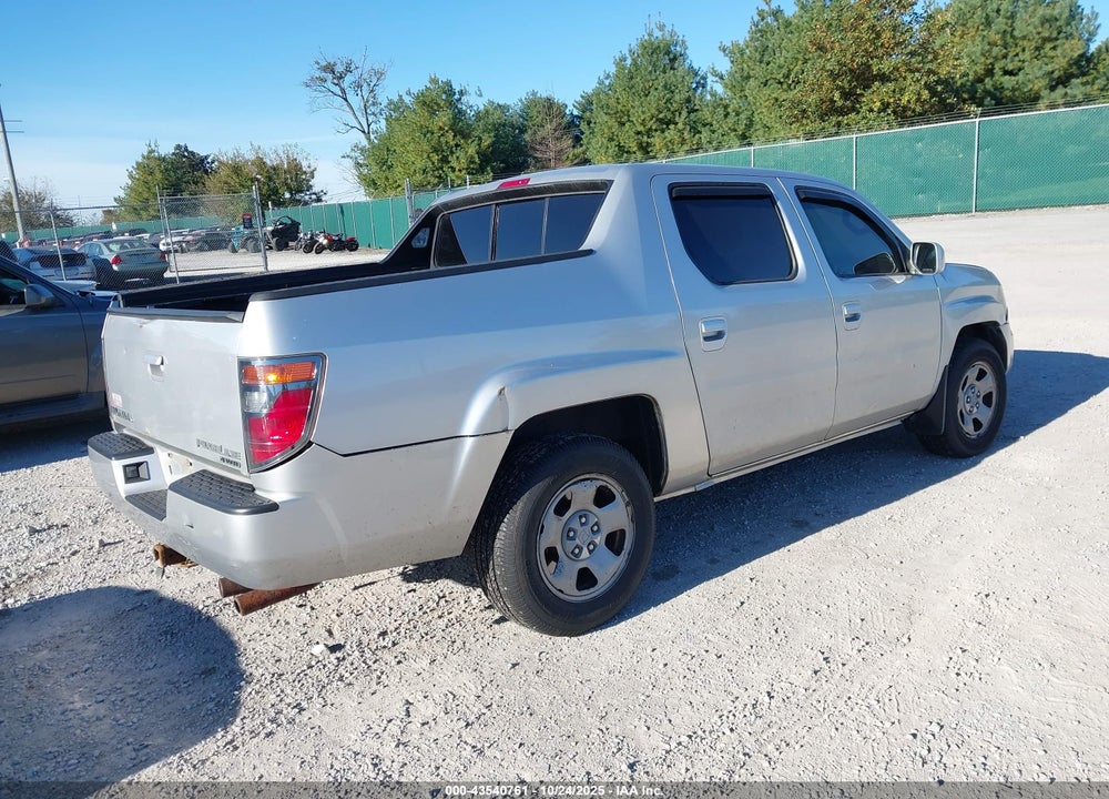 2007 HONDA RIDGELINE VIN: 2HJYK16497H533592