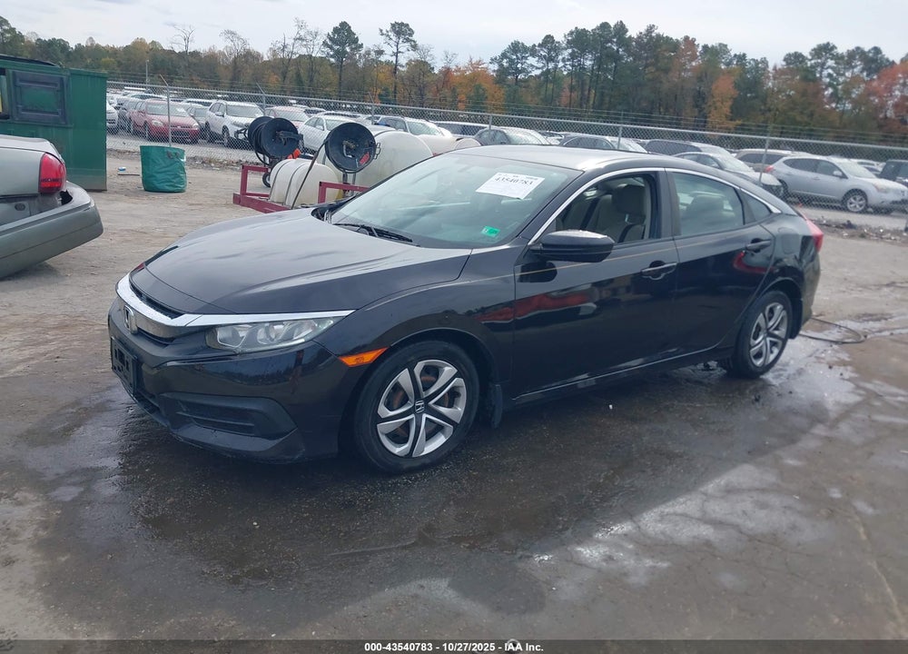 2017 HONDA CIVIC LX VIN: 2HGFC2F51HH546301