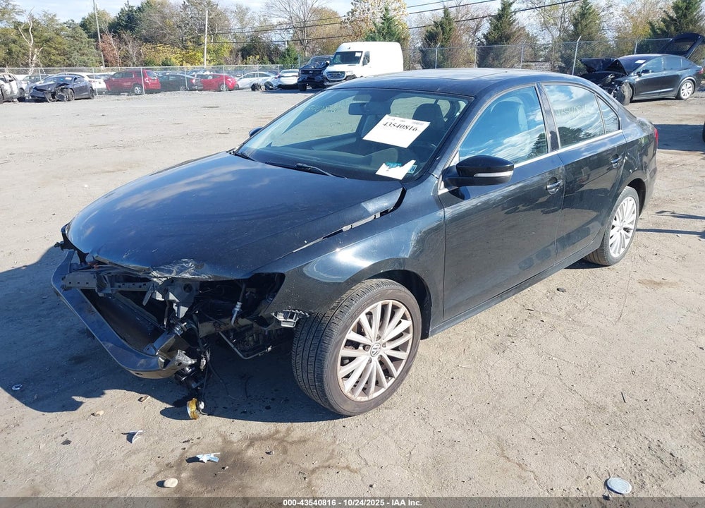 2011 VOLKSWAGEN JETTA VIN: 3VWLX7AJ9BM352676