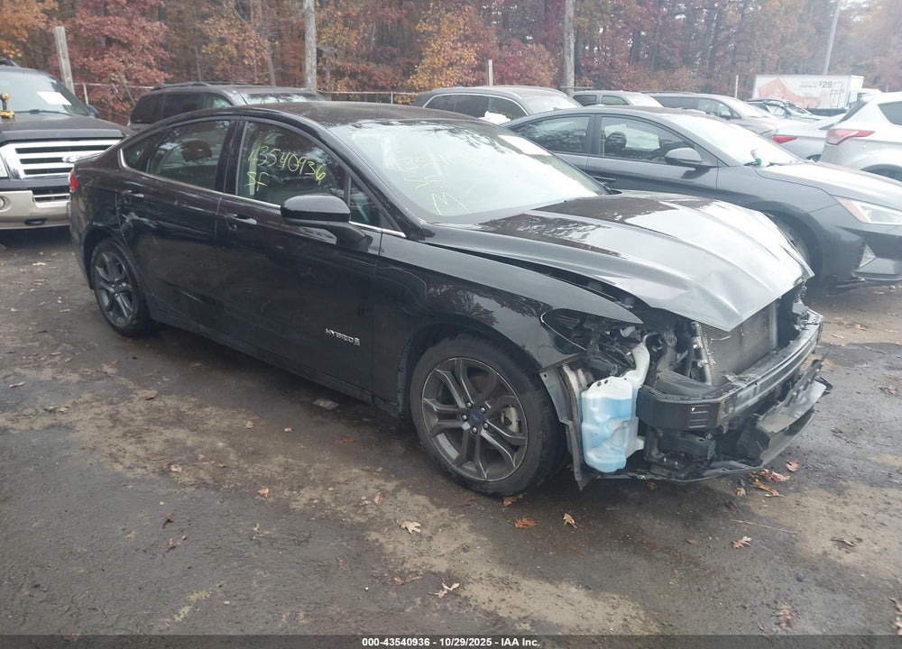 2018 FORD FUSION HYBRID SE VIN: 3FA6P0LU0JR248566