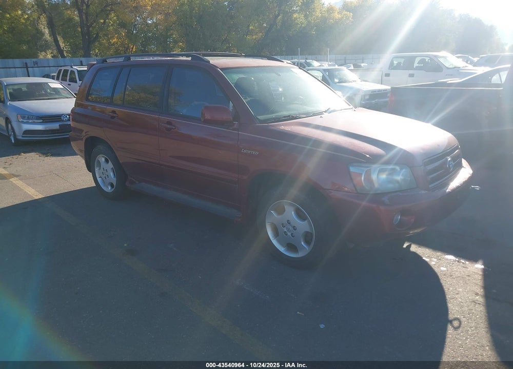 2006 TOYOTA HIGHLANDER LIMITED V6 VIN: JTEEP21A160161045