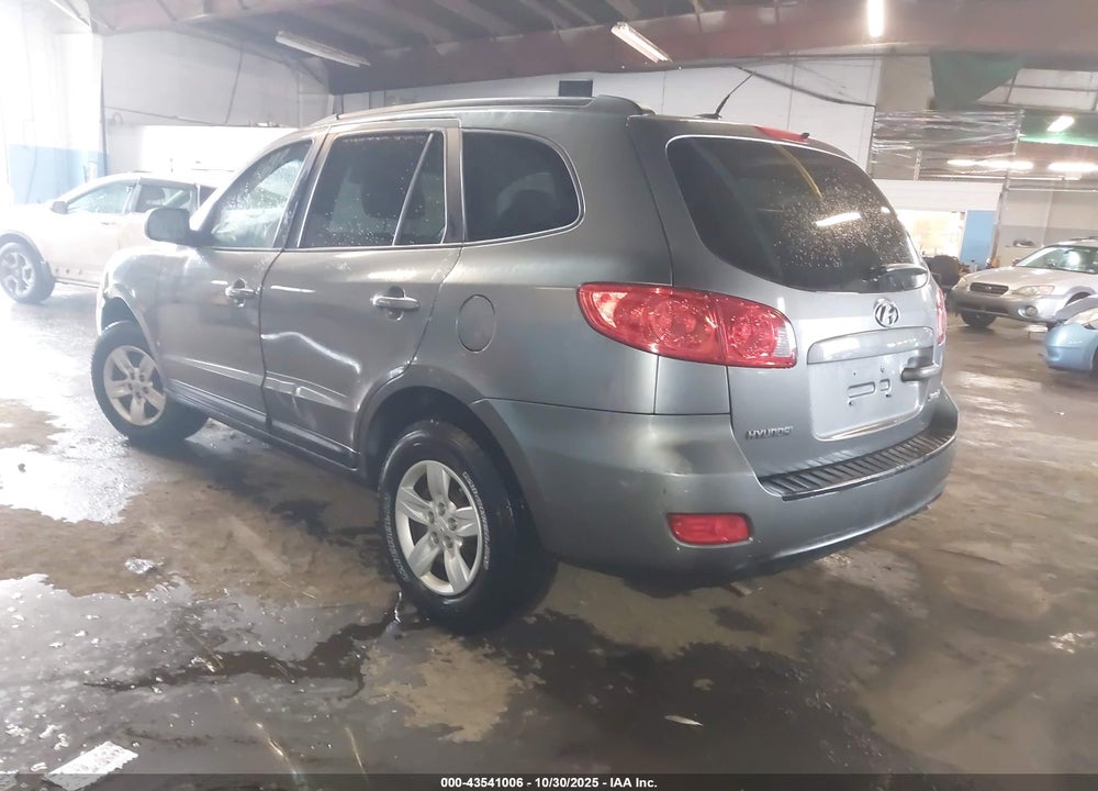 2009 HYUNDAI SANTA FE GLS VIN: 5NMSG13D09H254779