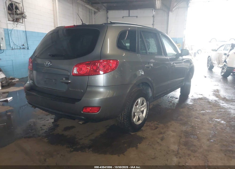 2009 HYUNDAI SANTA FE GLS VIN: 5NMSG13D09H254779