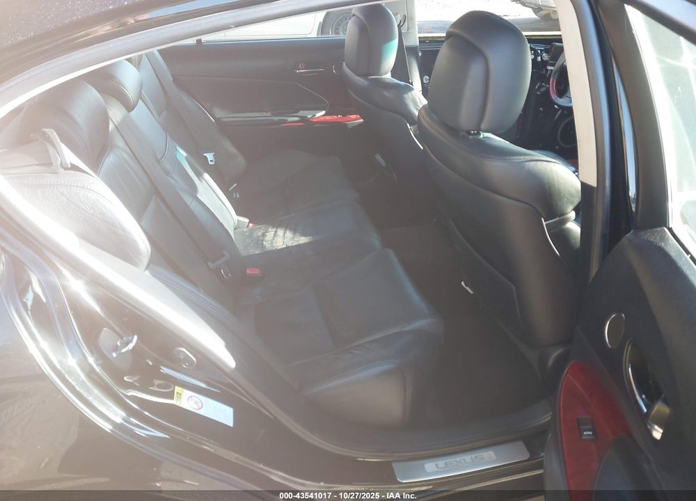 2011 LEXUS GS 350 VIN: JTHCE1KS8B0028178