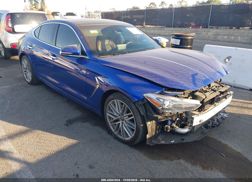 2021 GENESIS G70 2.0T RWD VIN: KMTG34LA4MU079688