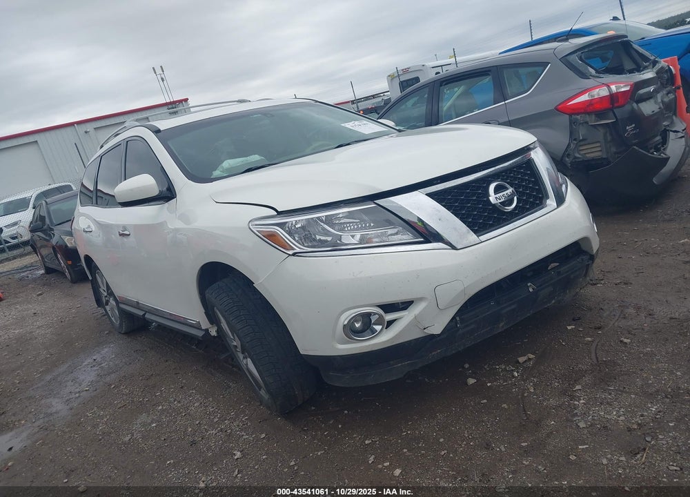 2014 NISSAN PATHFINDER PLATINUM VIN: 5N1AR2MM3EC622483