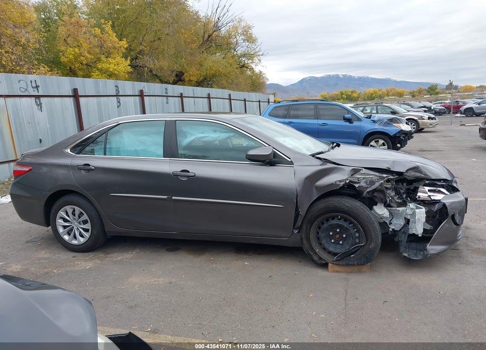 2015 TOYOTA CAMRY LE VIN: 4T4BF1FK0FR469727