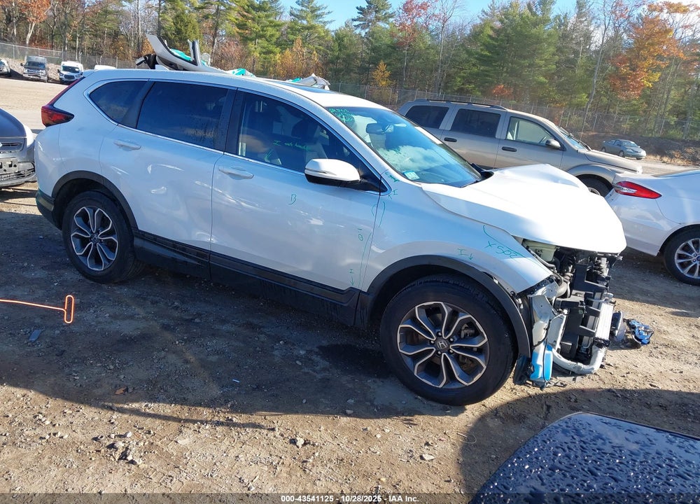 2021 HONDA CR-V AWD EX-L VIN: 2HKRW2H82MH637671