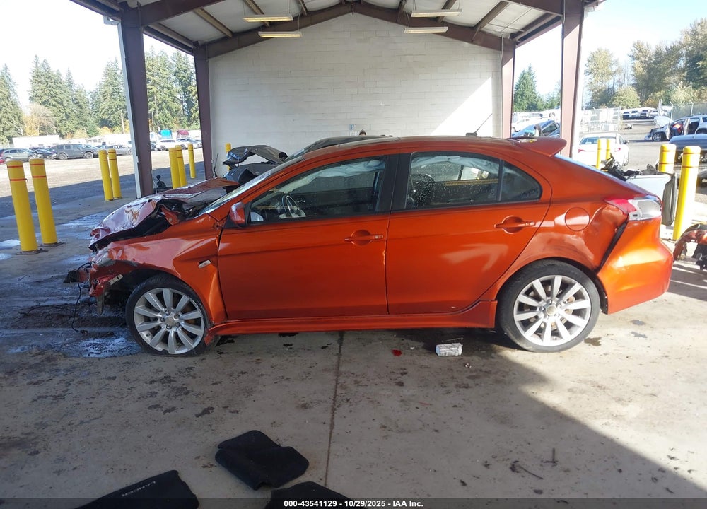 2010 MITSUBISHI LANCER SPORTBACK GTS VIN: JA32X8HW4AU007750