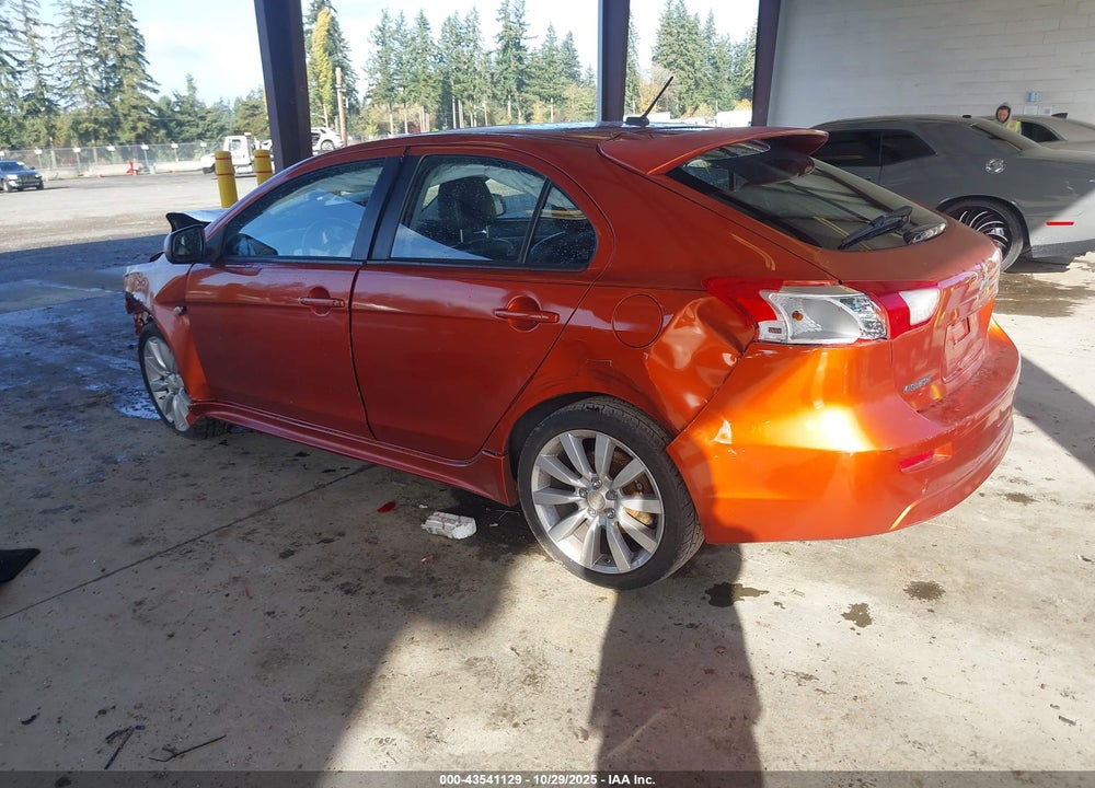 2010 MITSUBISHI LANCER SPORTBACK GTS VIN: JA32X8HW4AU007750