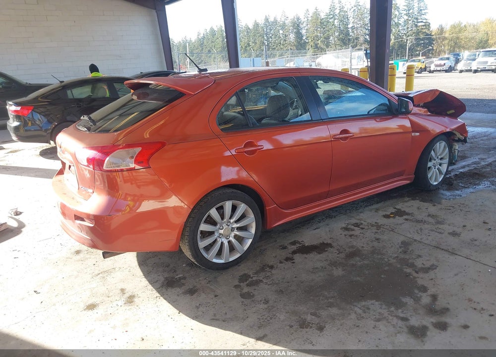 2010 MITSUBISHI LANCER SPORTBACK GTS VIN: JA32X8HW4AU007750