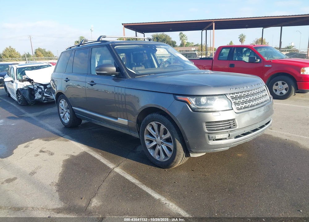 2017 LAND ROVER RANGE ROVER HSE VIN: SALGS2FK6HA321133