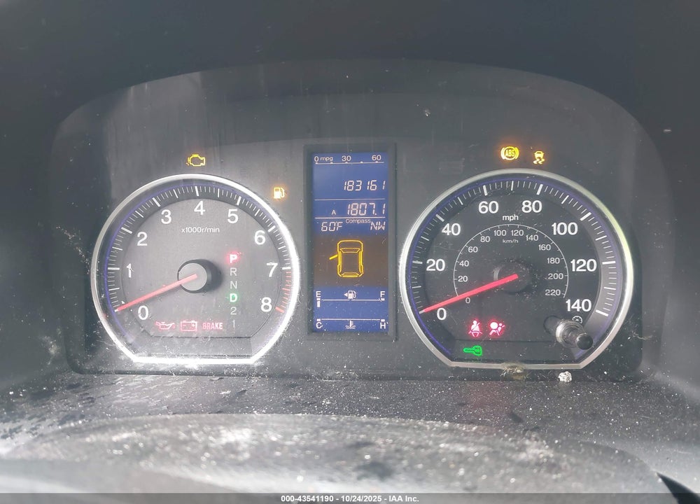 2010 HONDA CR-V EX-L VIN: JHLRE3H75AC006049