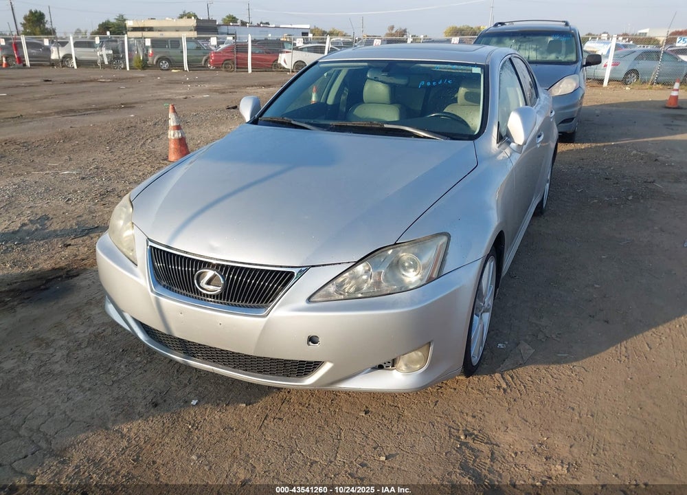 2007 LEXUS IS 250 VIN: JTHBK262872030500