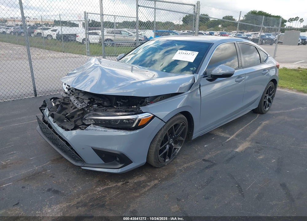 2022 HONDA CIVIC SPORT TOURING VIN: 19XFL1H84NE007484