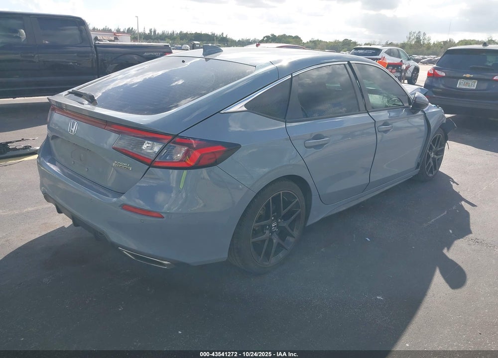 2022 HONDA CIVIC SPORT TOURING VIN: 19XFL1H84NE007484