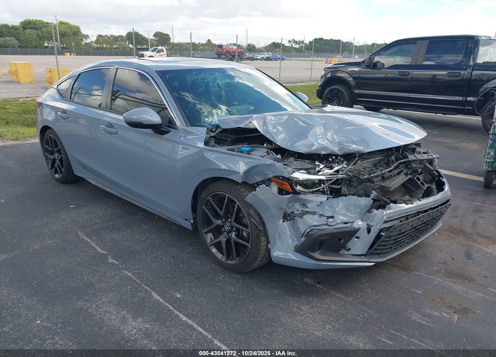 2022 HONDA CIVIC SPORT TOURING VIN: 19XFL1H84NE007484