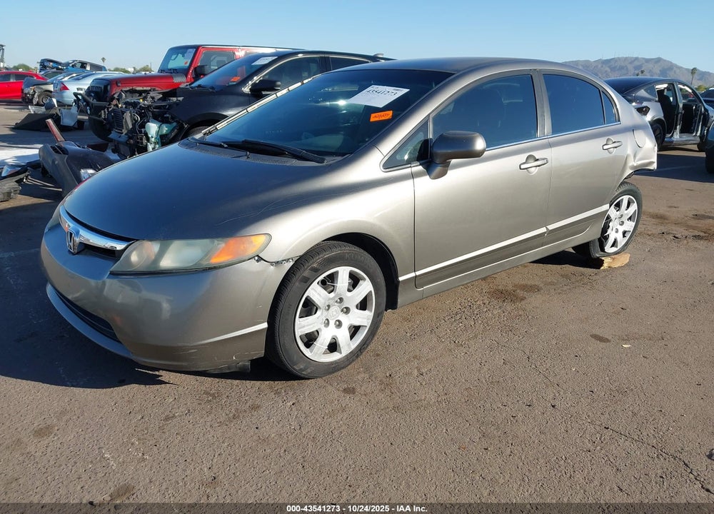 2006 HONDA CIVIC VIN: 2HGFA16546H508106