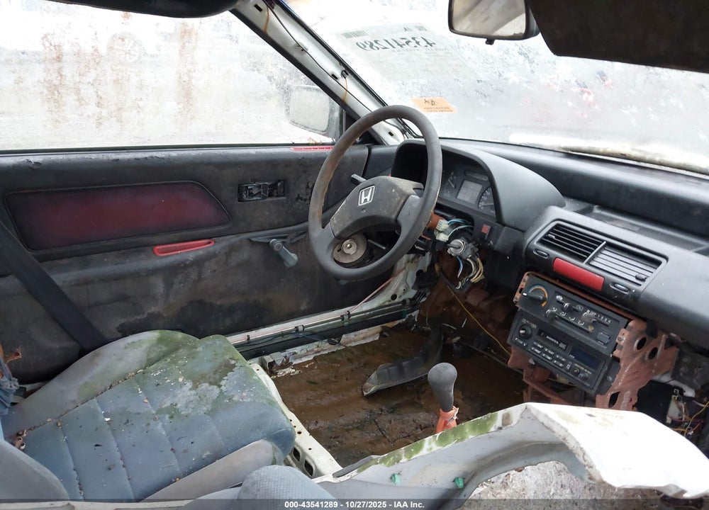 1990 HONDA CIVIC DX VIN: 2HGED6359LH511583