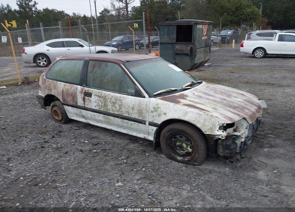 1990 HONDA CIVIC DX VIN: 2HGED6359LH511583