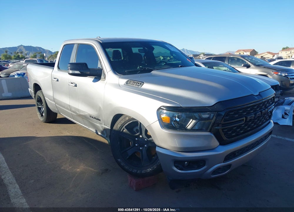 2022 RAM 1500 BIG HORN  4X2 6'4 BOX VIN: 1C6RREBTXNN359195