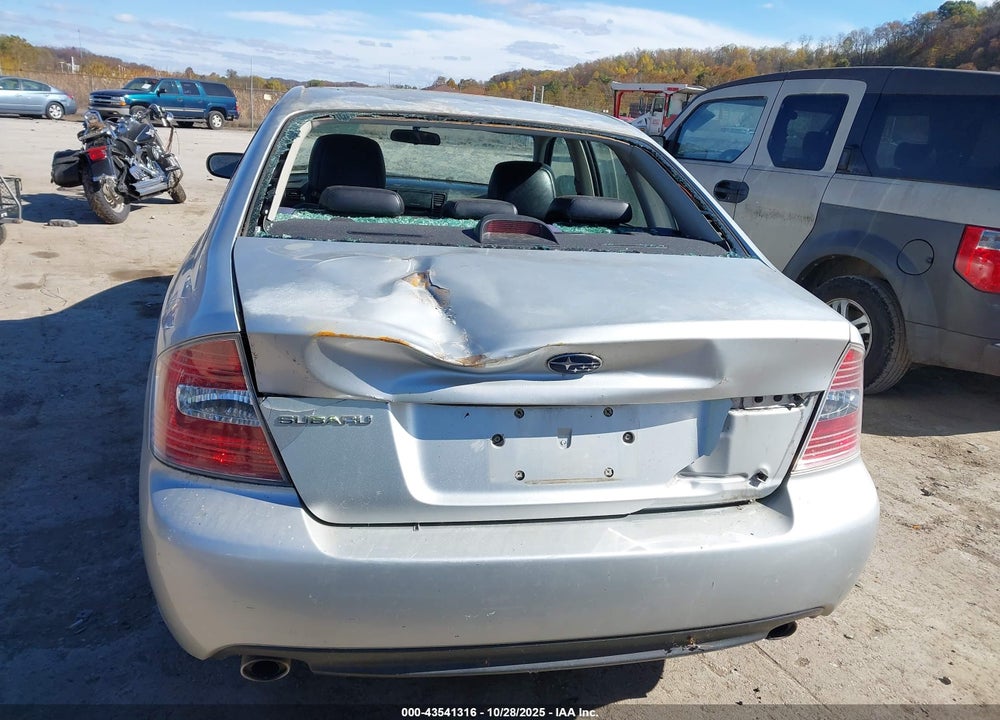 2007 SUBARU LEGACY 2.5I LIMITED VIN: 4S3BL626477204757