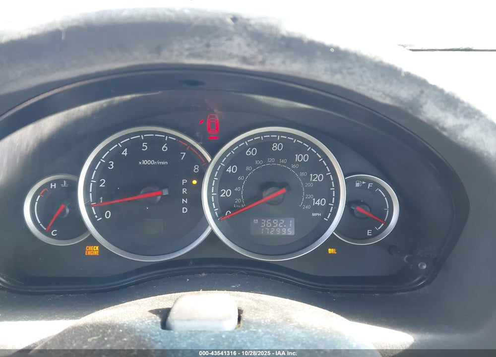 2007 SUBARU LEGACY 2.5I LIMITED VIN: 4S3BL626477204757
