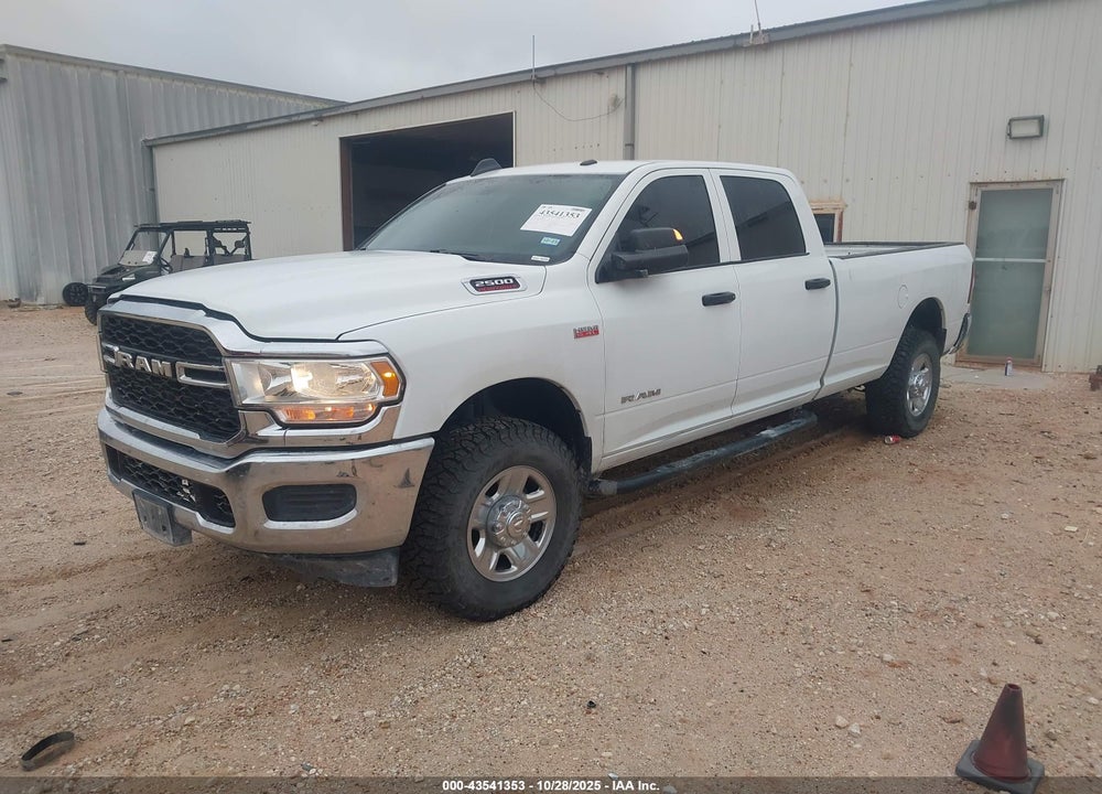 2022 RAM 2500 TRADESMAN 4X4 8' BOX VIN: 3C6UR5HJ2NG319475
