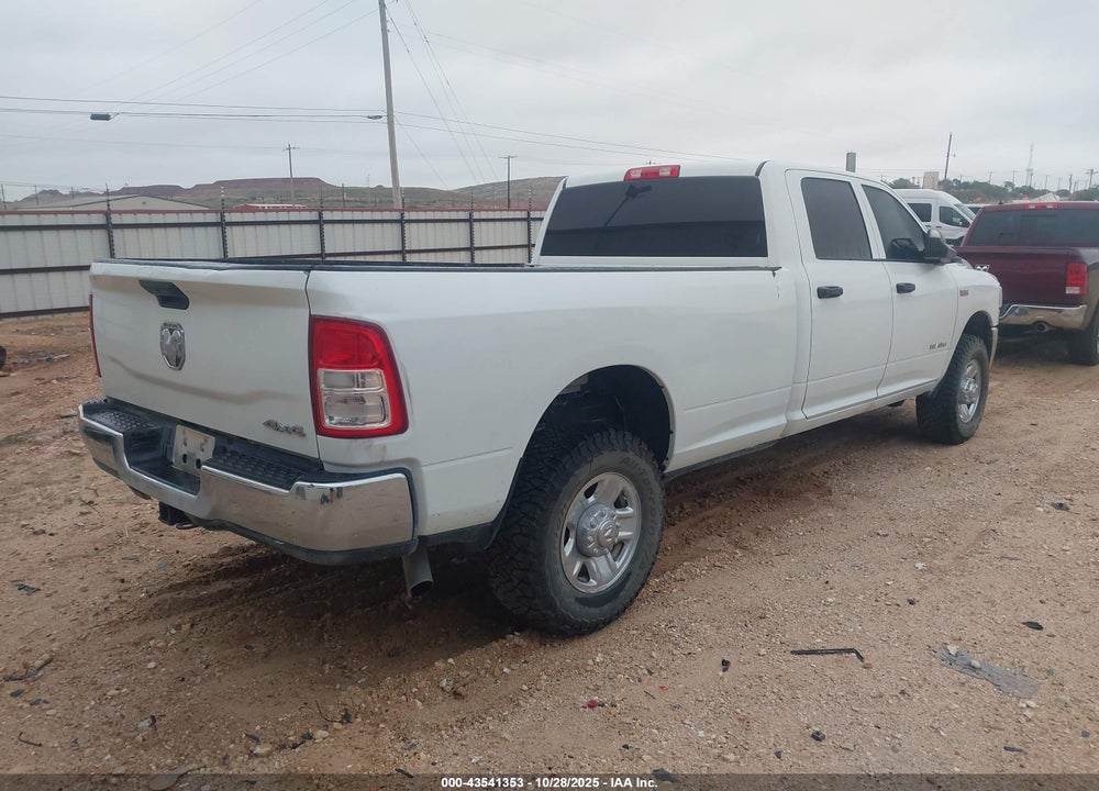 2022 RAM 2500 TRADESMAN 4X4 8' BOX VIN: 3C6UR5HJ2NG319475