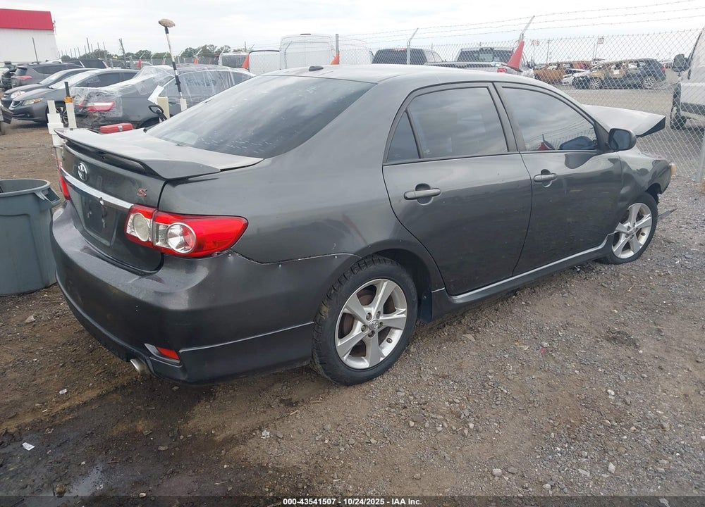 2011 TOYOTA COROLLA S VIN: 2T1BU4EE2BC719333