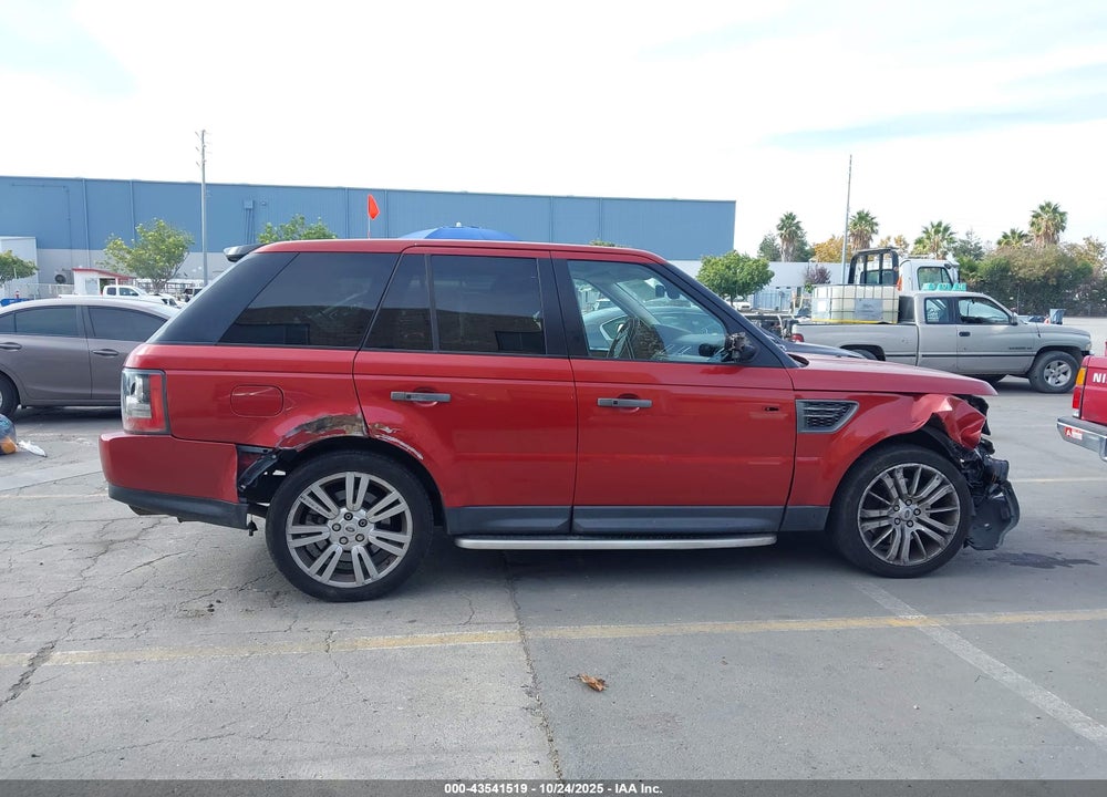 2010 LAND ROVER RANGE ROVER SPORT HSE VIN: SALSK2D49AA229180
