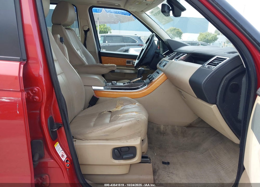 2010 LAND ROVER RANGE ROVER SPORT HSE VIN: SALSK2D49AA229180