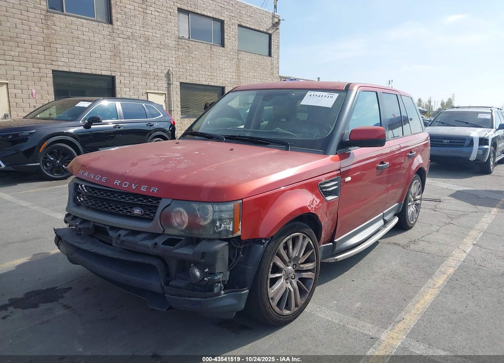 2010 LAND ROVER RANGE ROVER SPORT HSE VIN: SALSK2D49AA229180