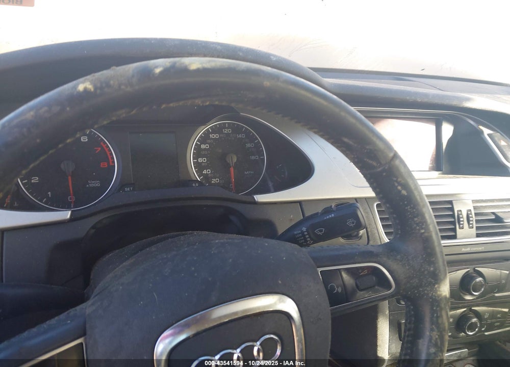 2012 AUDI A4 2.0T PREMIUM VIN: WAUBFAFLXCN012918