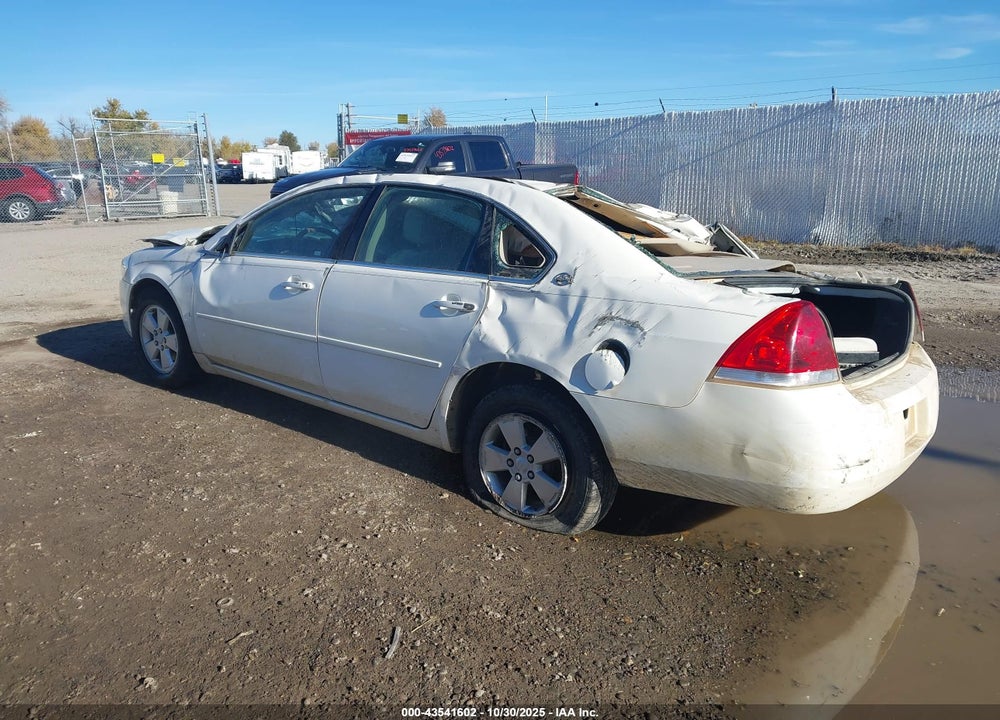 2007 CHEVROLET IMPALA LT VIN: 2G1WT55N279270441