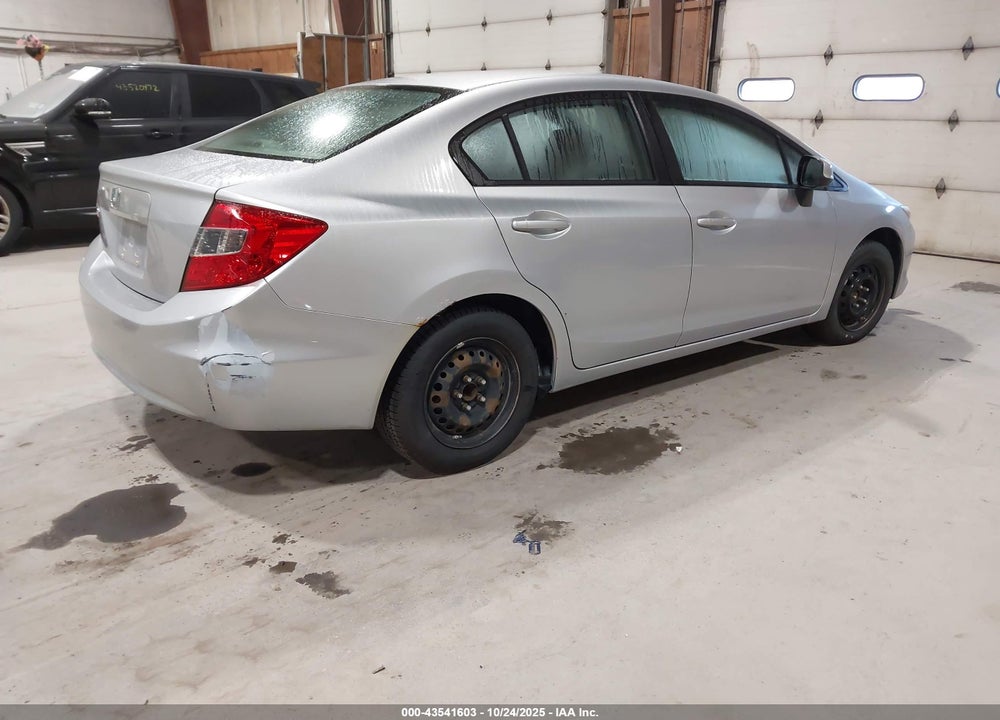 2012 HONDA CIVIC VIN: 2HGFB2F58CH568033