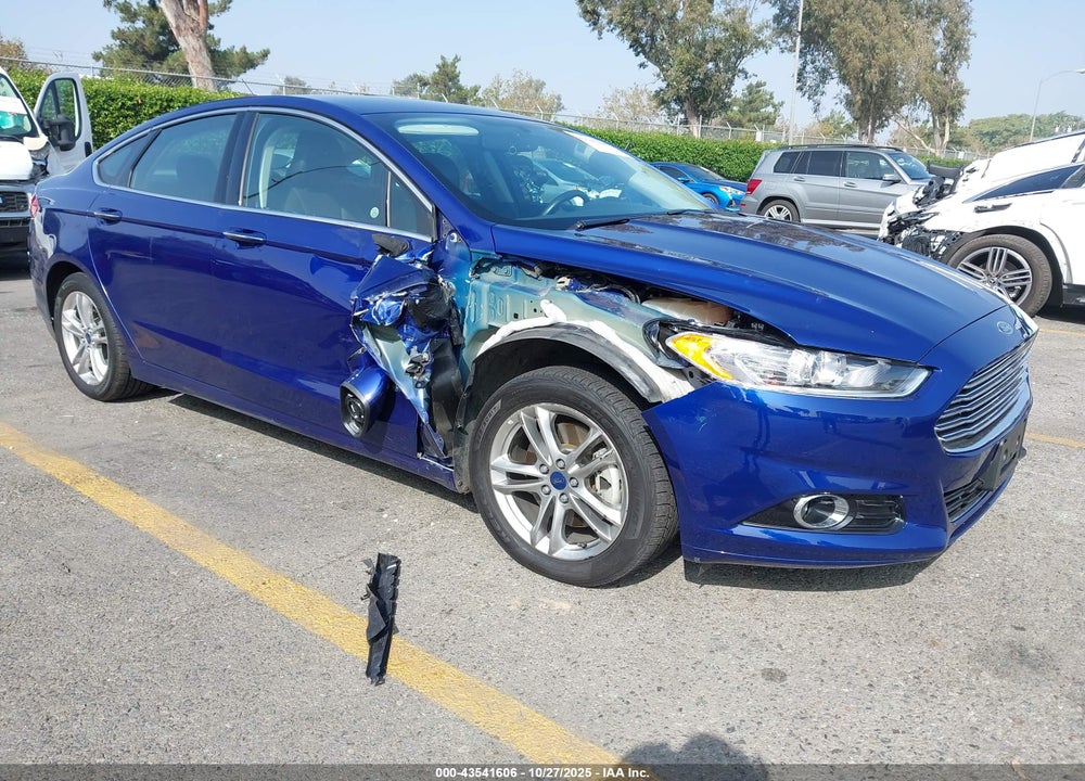 2016 FORD FUSION ENERGI TITANIUM VIN: 3FA6P0SU8GR320723