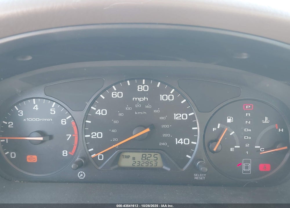 2002 HONDA ACCORD 2.3 EX VIN: 1HGCG56602A135690