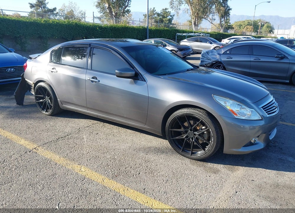 2012 INFINITI G37 JOURNEY VIN: JN1CV6AP7CM625010