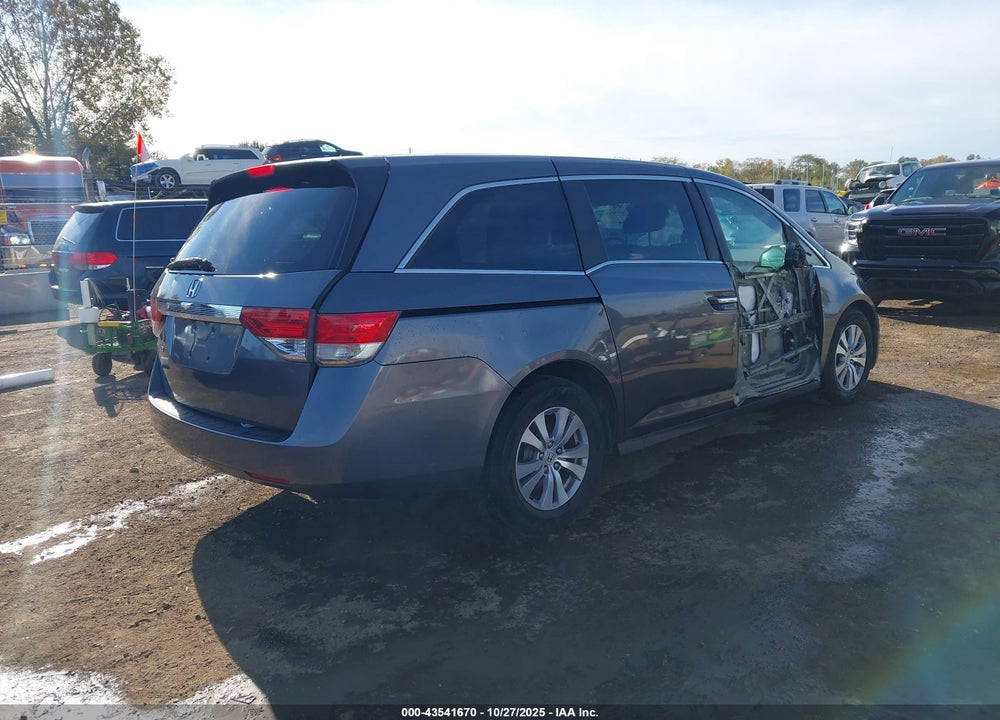2016 HONDA ODYSSEY EX-L VIN: 5FNRL5H66GB009110