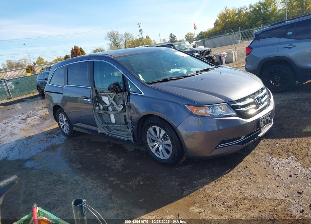 2016 HONDA ODYSSEY EX-L VIN: 5FNRL5H66GB009110
